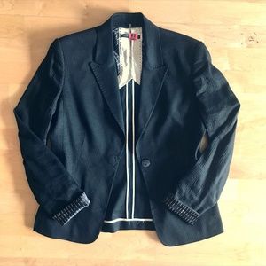 Elie Tahari Linen Blazer